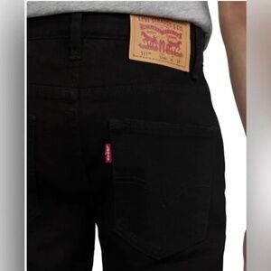 🔥 LEVI'S Youth 511 Flex Stretch Denim Jeans - BLACK - Authentic & Comfortable!